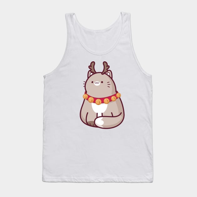 Reindeer Cat Tank Top by Everything A Cat